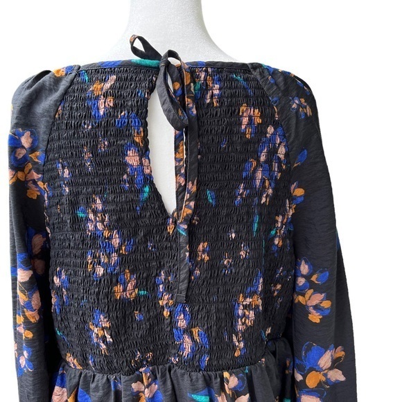 Ava &‎ Viv Women's Top Size X
Black Peplum Floral Print Long Sleeve Plus - Picture 12 of 14